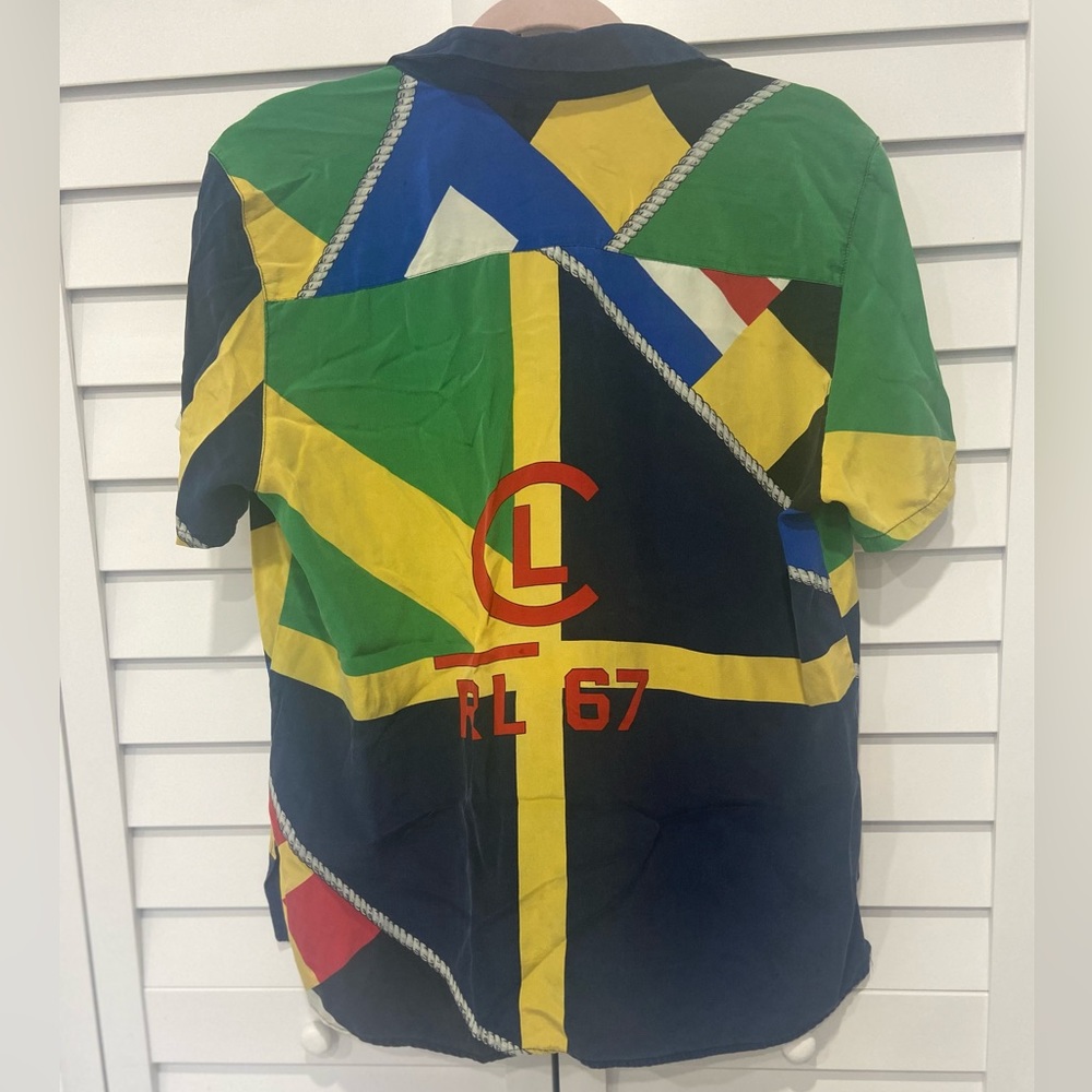 Vintage - Silk colorful button down